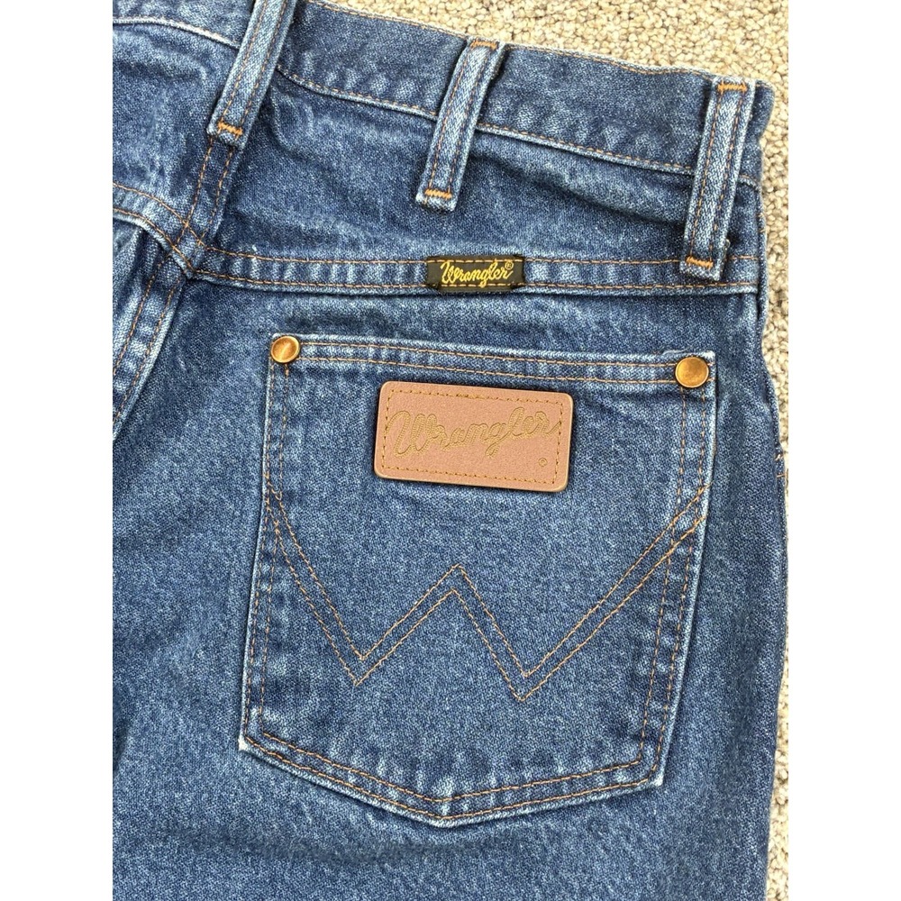 Vintage Women's Wrangler 14MWZG High Rise Slim Fit USA Jeans Sz 9x34 #0393